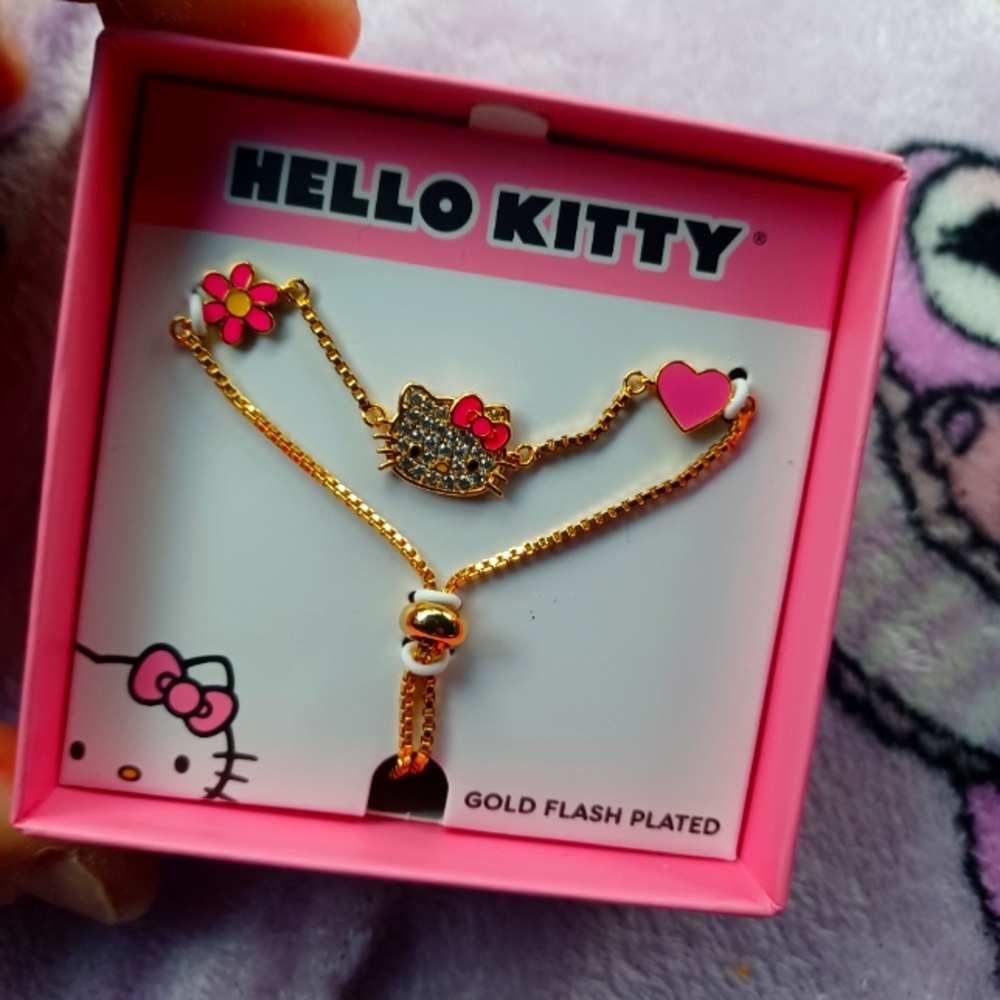 Hello kitty Lariat bracelet BNIB VHTF RARE